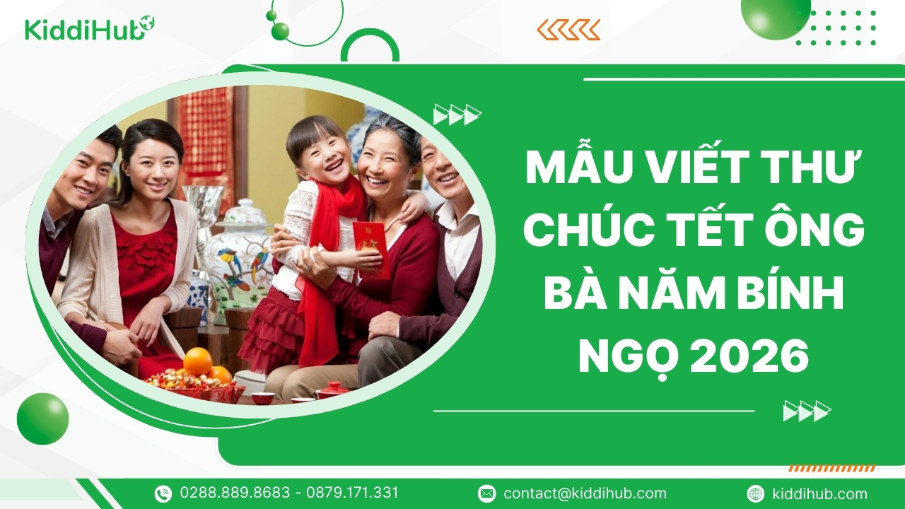 Mẫu viết thư chúc Tết ông bà năm Bính Ngọ 2026