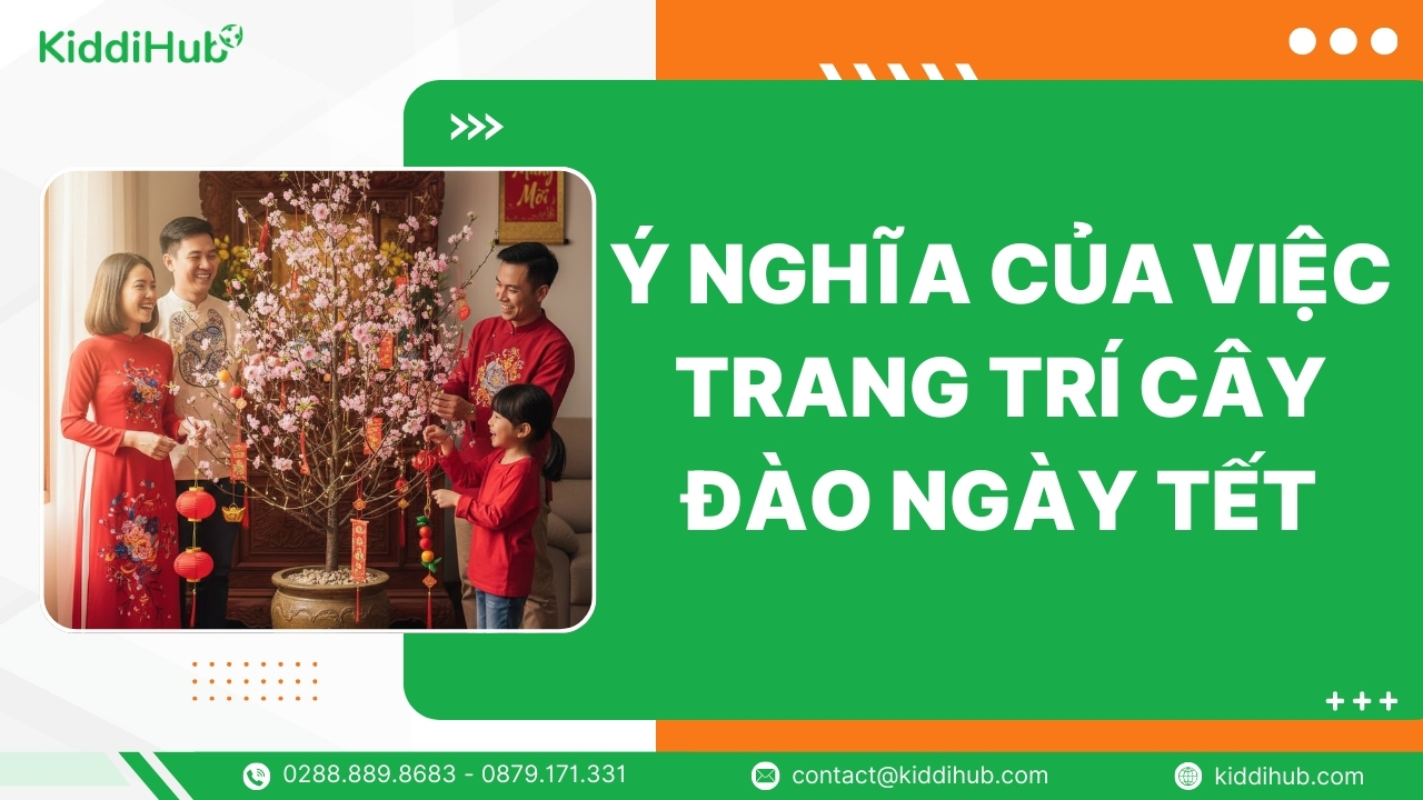 Ý nghĩa của việc trang trí cây đào ngày Tết