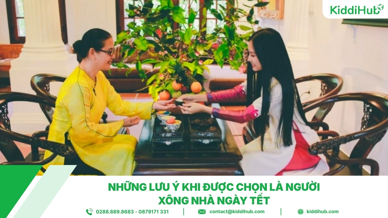 Những lưu ý khi được chọn là người xông nhà ngày Tết