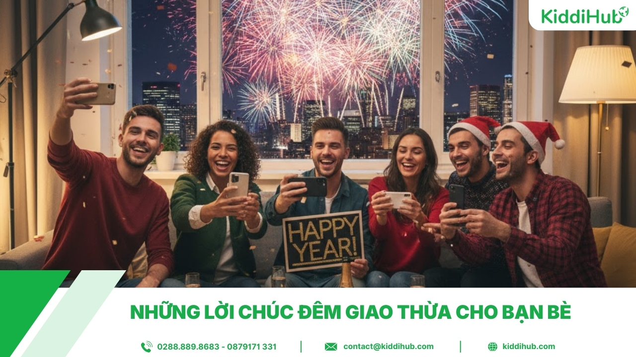 Những lời chúc đêm giao thừa cho bạn bè