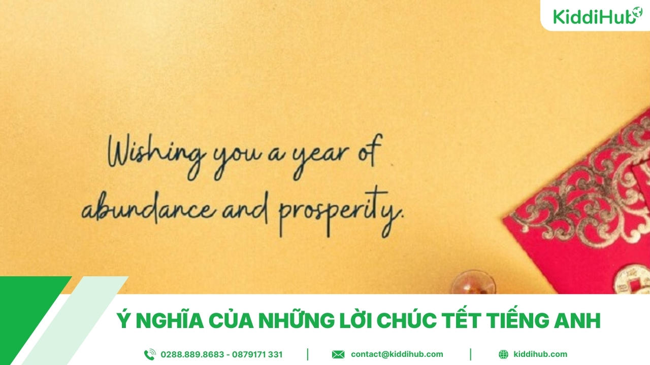 Ý nghĩa của những lời chúc Tết tiếng Anh