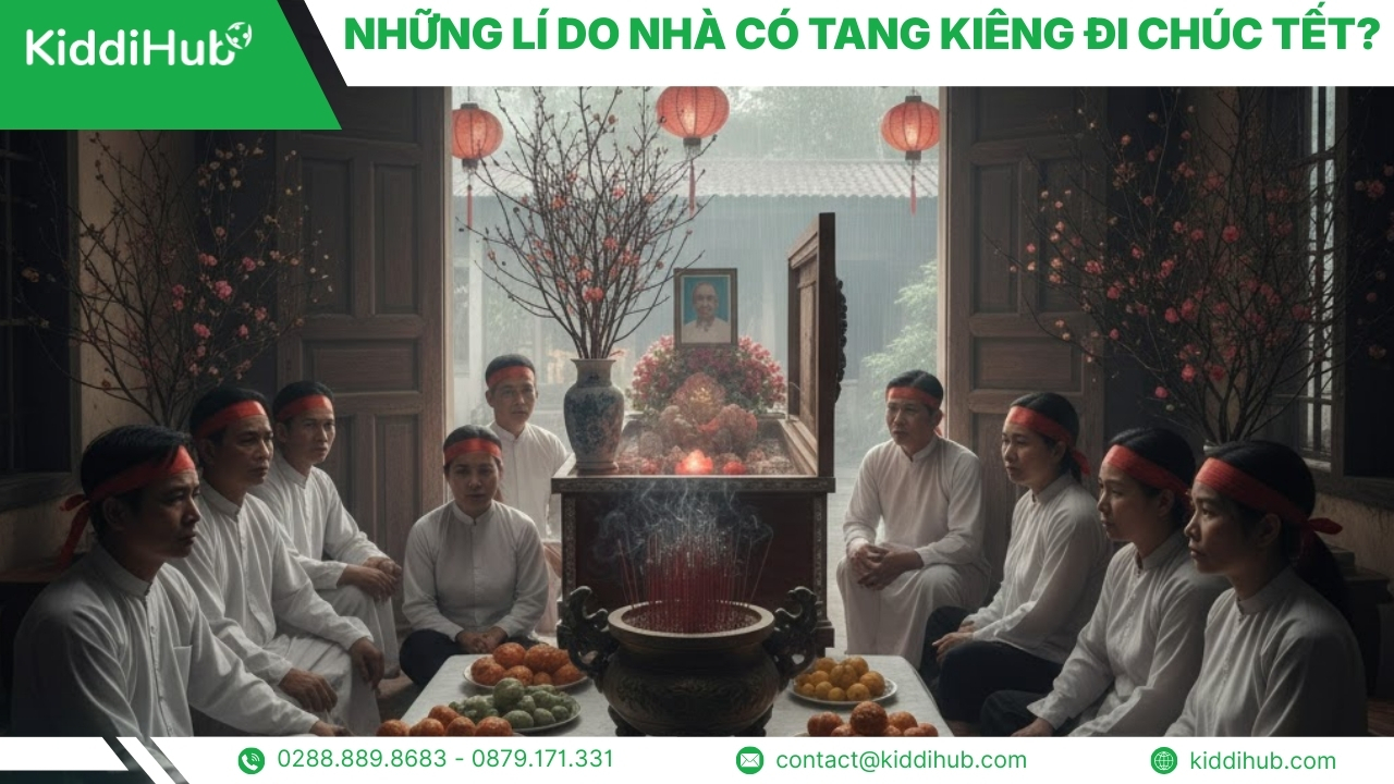 Những lí do nhà có tang kiêng đi chúc Tết?