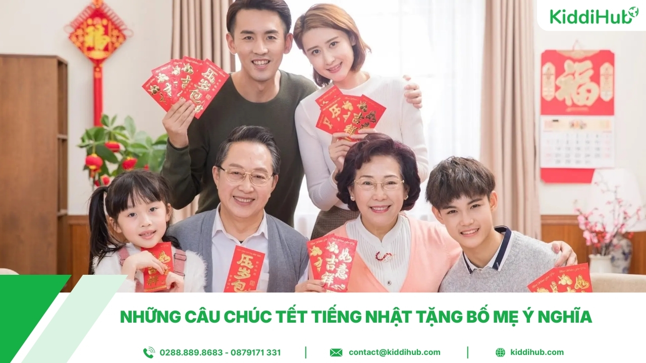Những câu chúc Tết tiếng Nhật tặng bố mẹ ý nghĩa