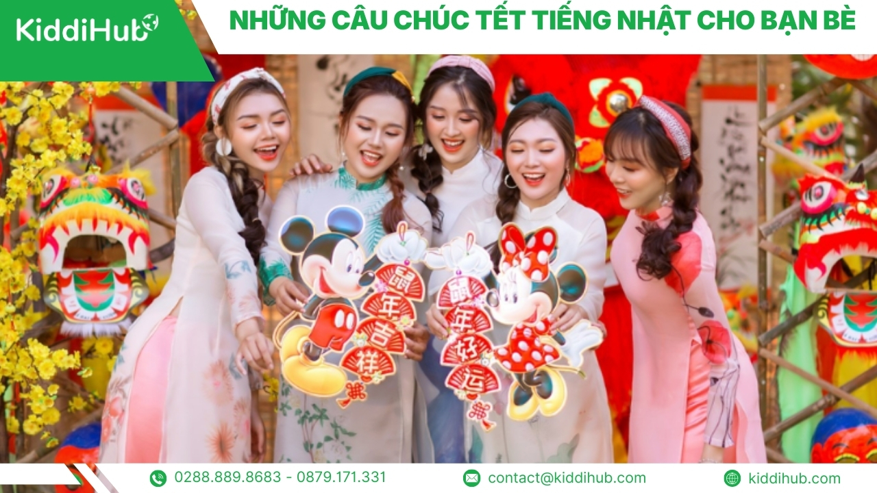 Những câu chúc Tết tiếng Nhật cho bạn bè