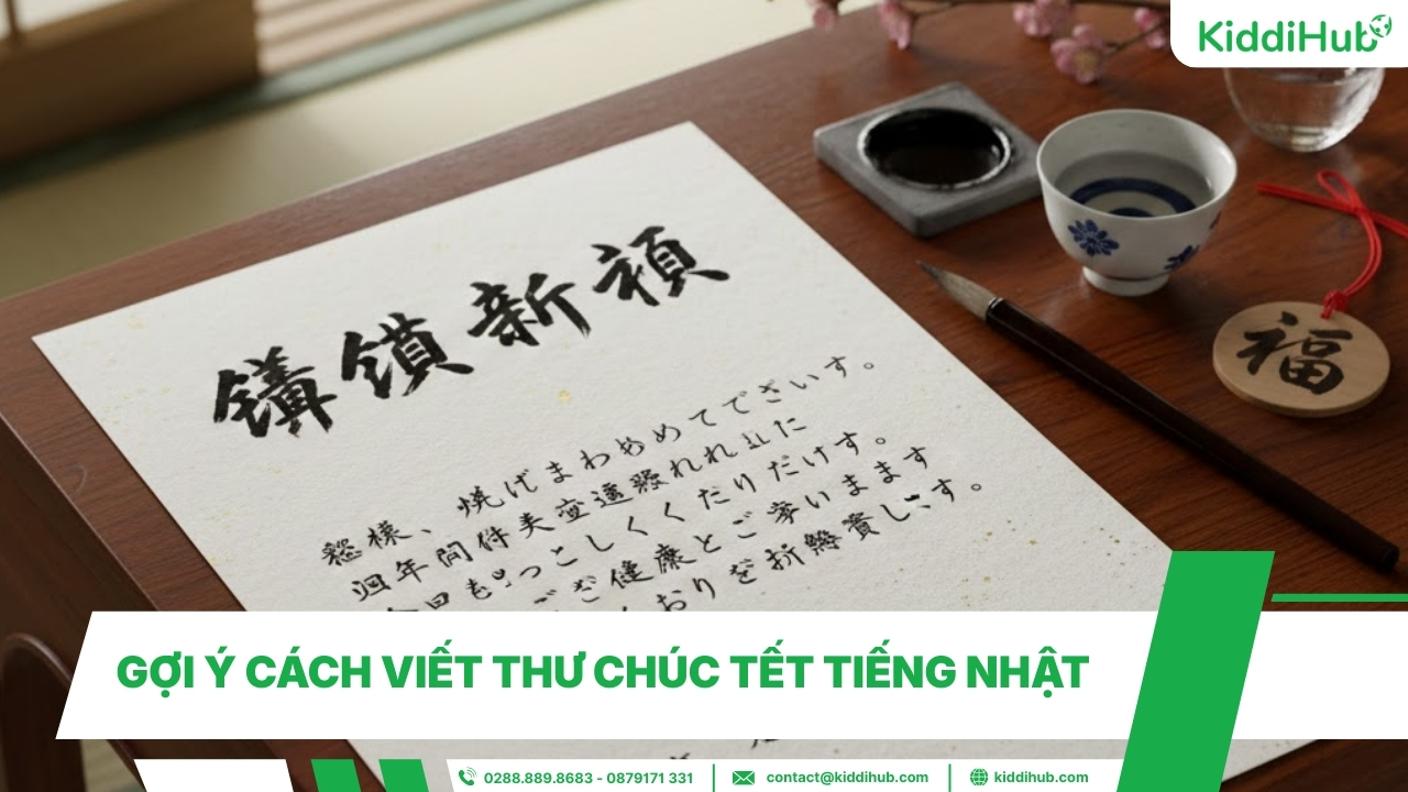 Gợi ý cách viết thư chúc Tết tiếng Nhật