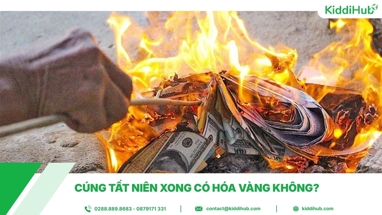 Cúng tất niên xong có hóa vàng không?