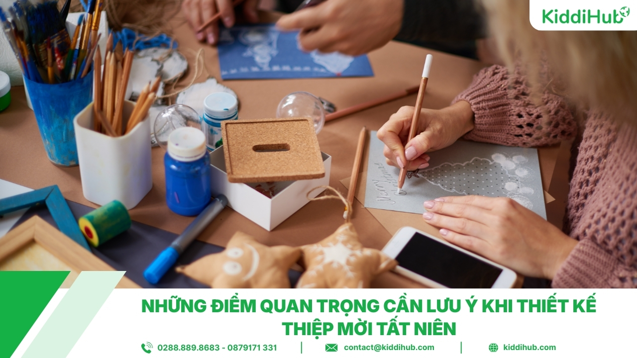 Những điểm quan trọng cần lưu ý khi thiết kế thiệp mời tất niên