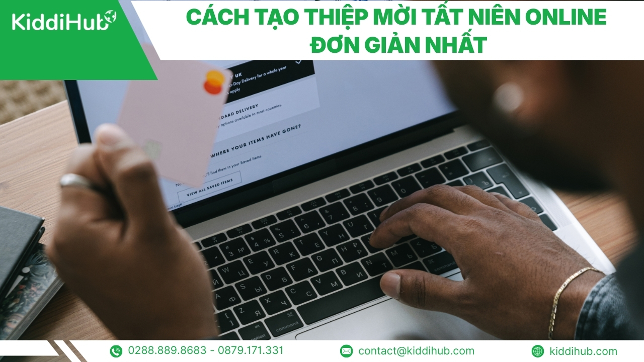 Cách tạo thiệp mời tất niên online đơn giản nhất