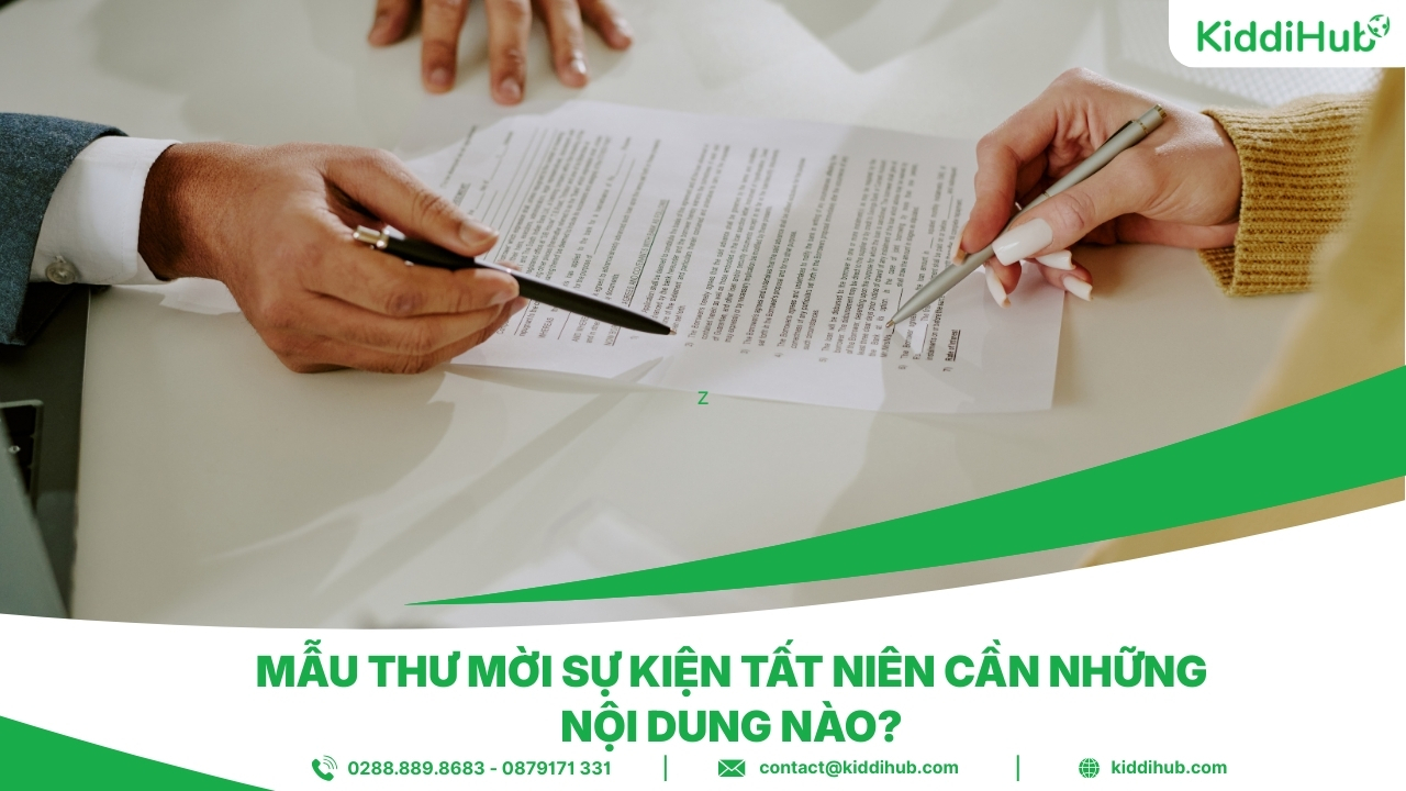Mẫu thư mời sự kiện tất niên cần những nội dung nào?