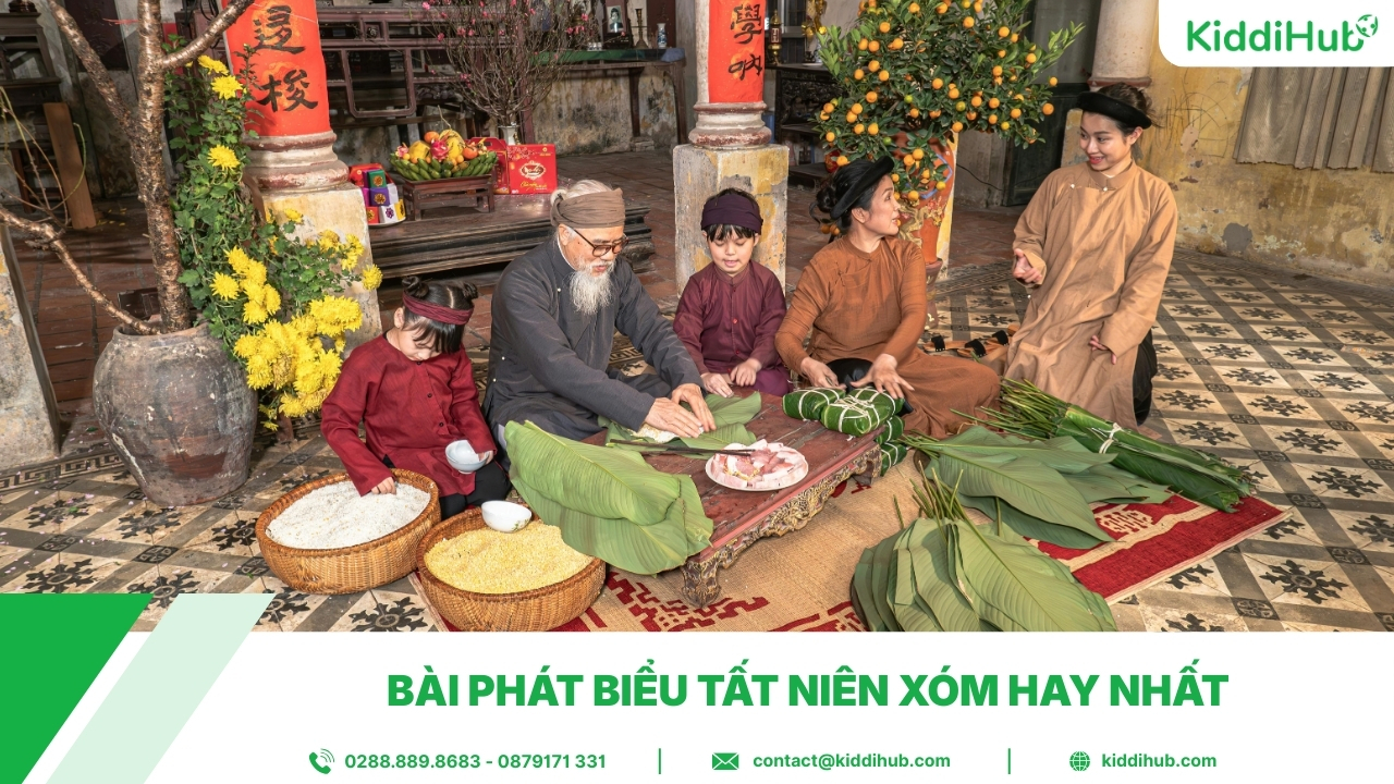Bài phát biểu tất niên xóm hay nhất 
