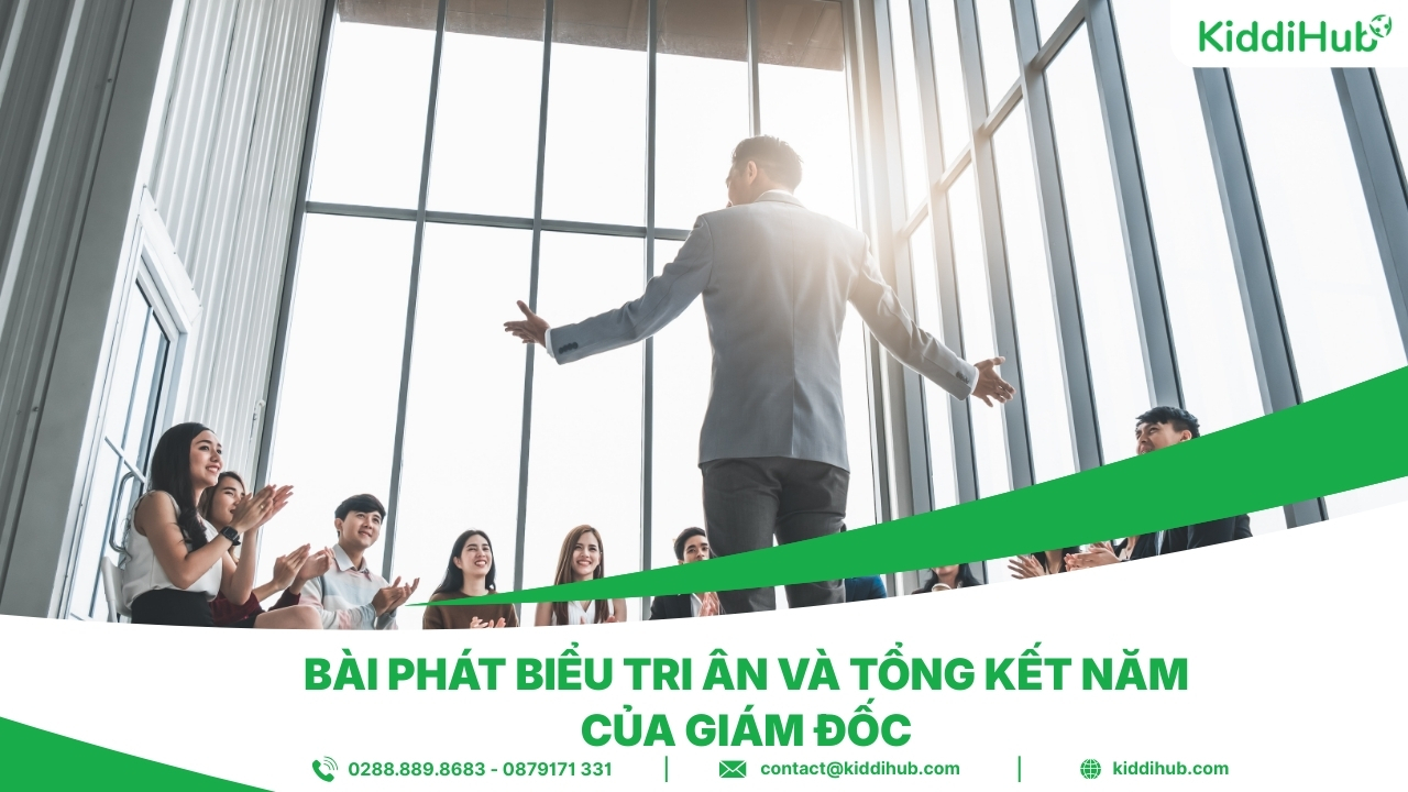 Bài phát biểu tri ân và tổng kết năm của giám đốc