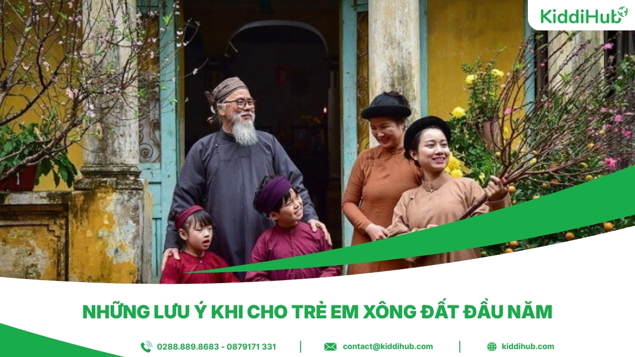 Những lưu ý khi cho trẻ em xông đất đầu năm