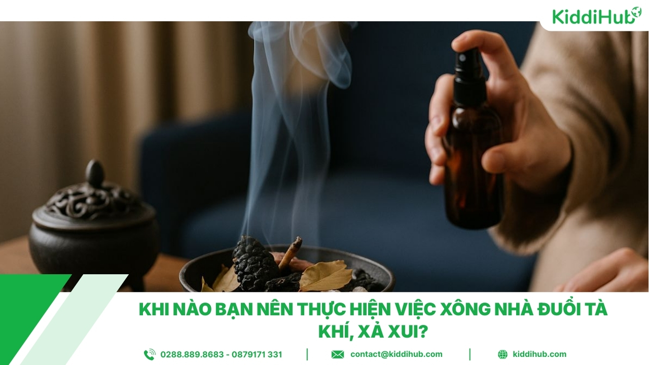 Khi nào bạn nên thực hiện việc xông nhà đuổi tà khí, xả xui?