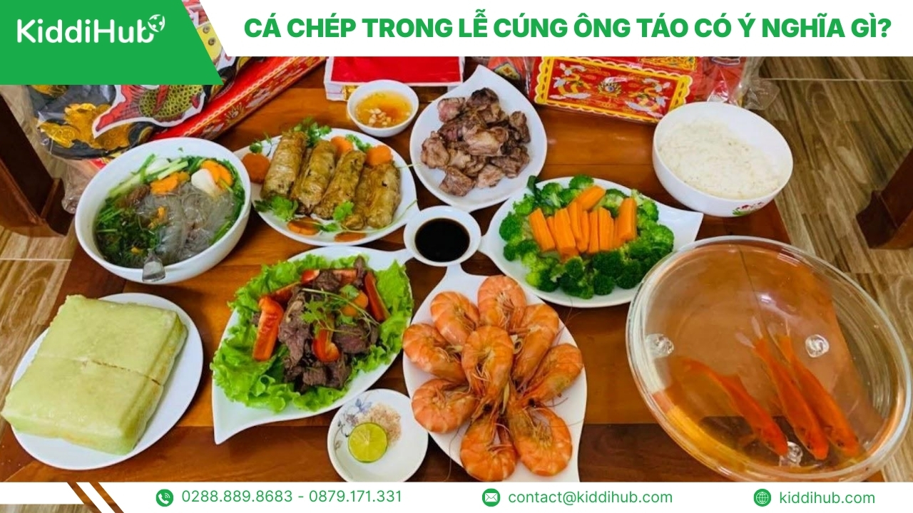 Cá chép trong lễ cúng ông Táo có ý nghĩa gì?