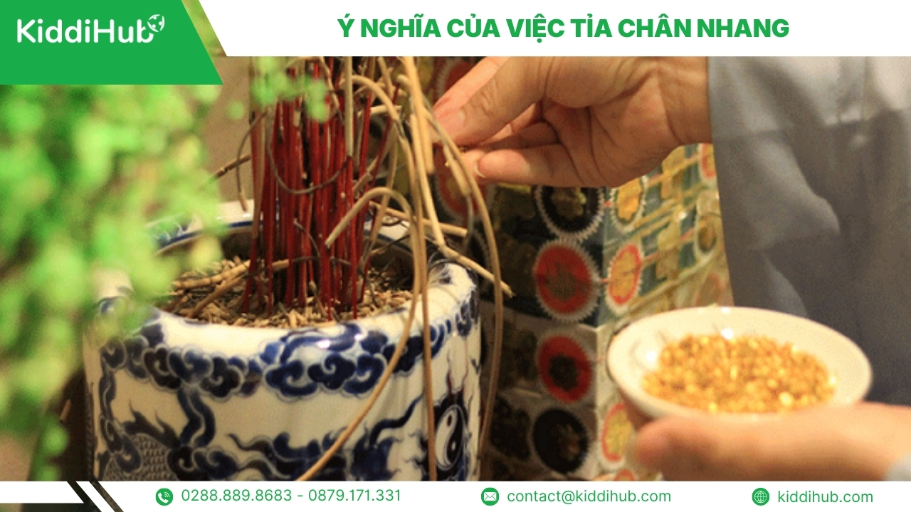 Ý nghĩa của việc tỉa chân nhang