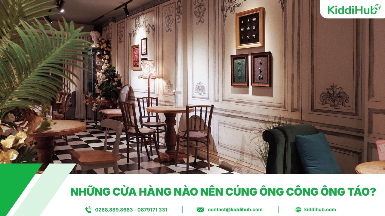 Những cửa hàng nào nên cúng ông Công ông Táo?