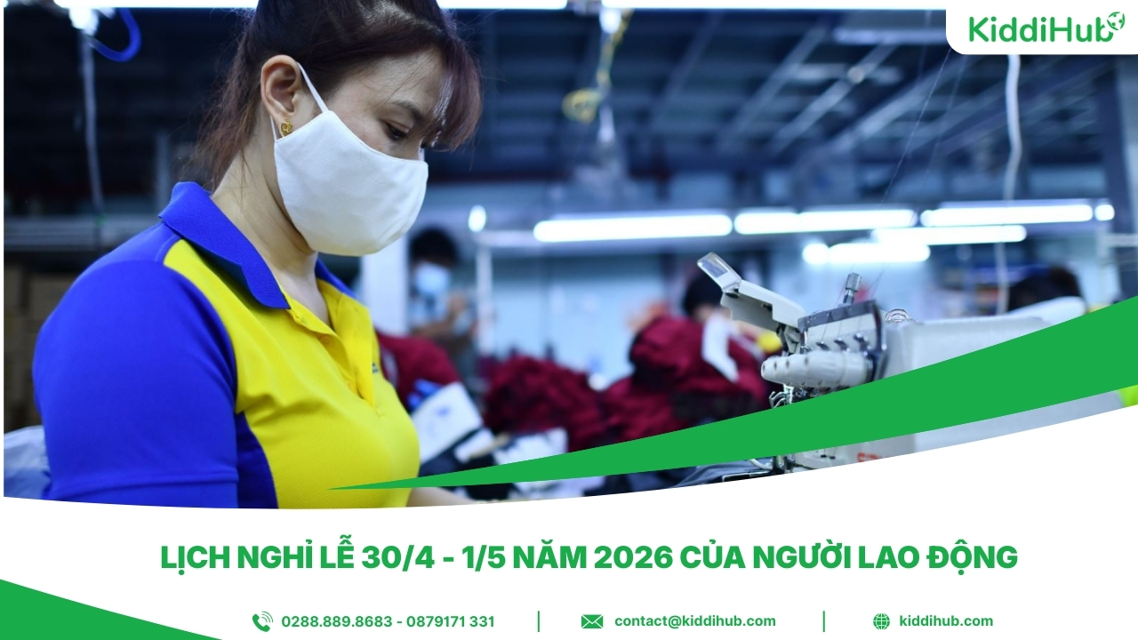 Lịch nghỉ lễ 30/4 - 1/5 năm 2026 của người lao động 
