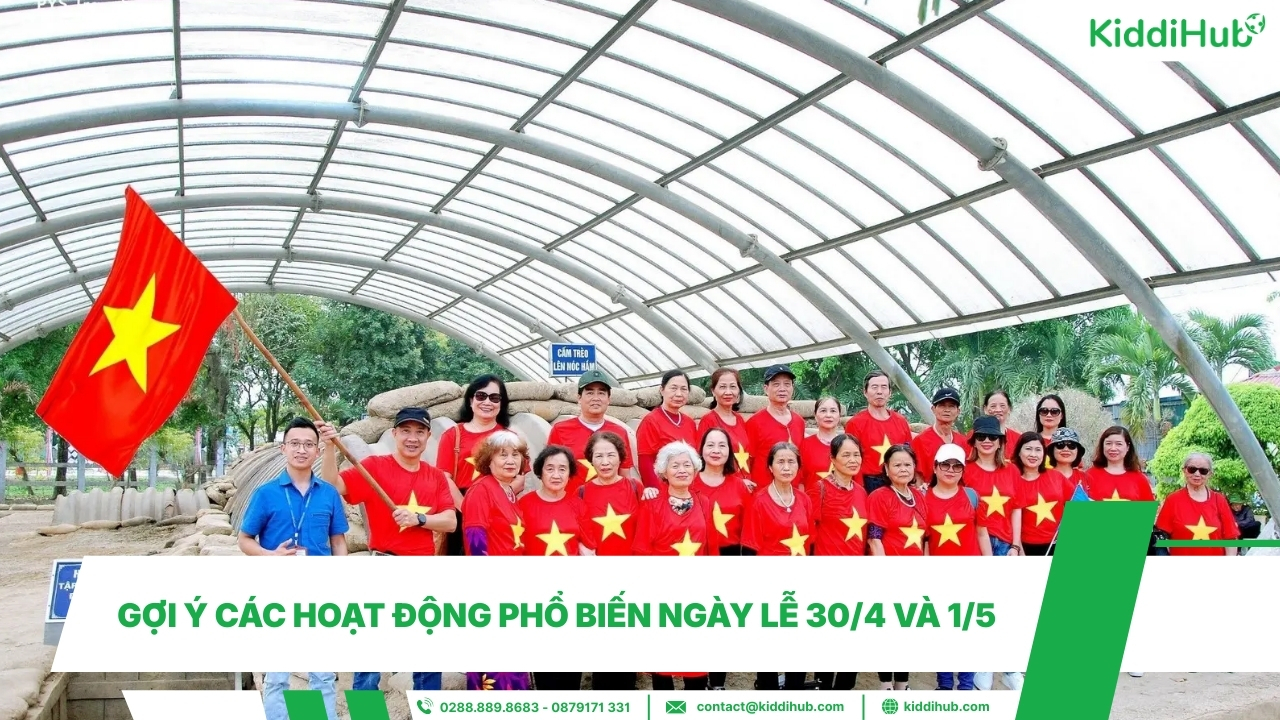 Gợi ý các hoạt động phổ biến ngày lễ 30/4 và 1/5