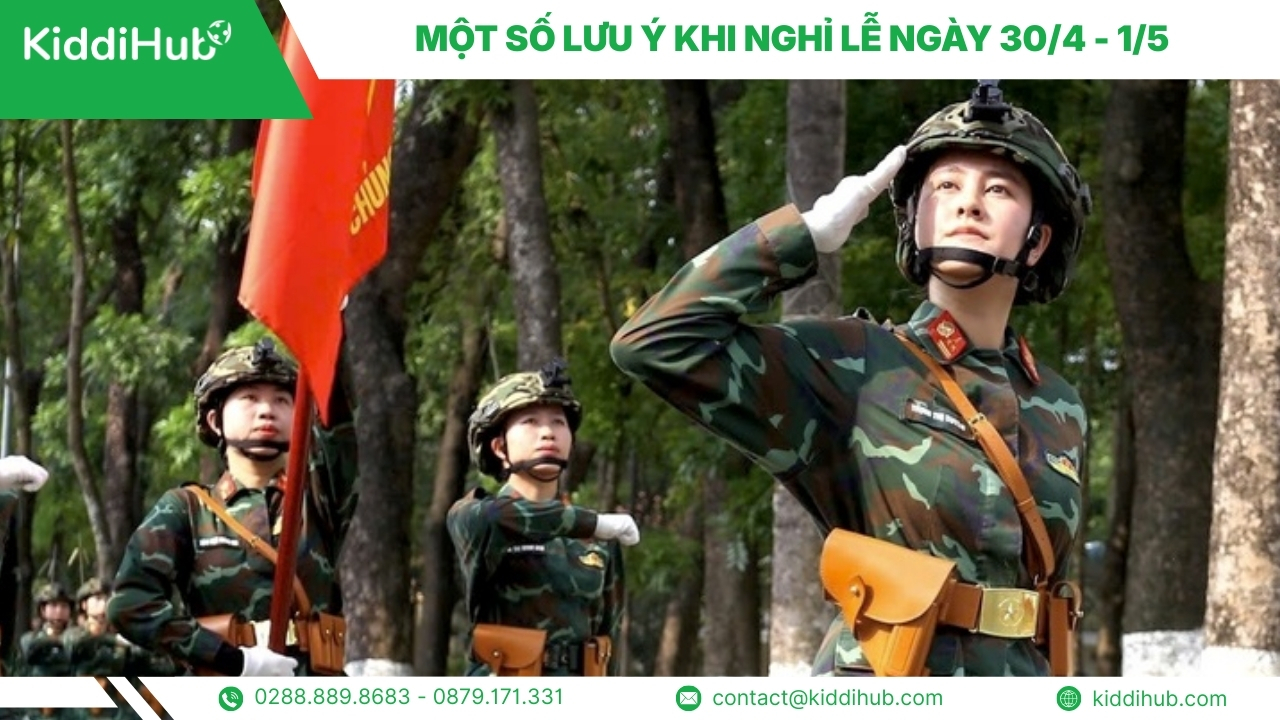 Một số lưu ý khi nghỉ lễ ngày 30/4 - 1/5