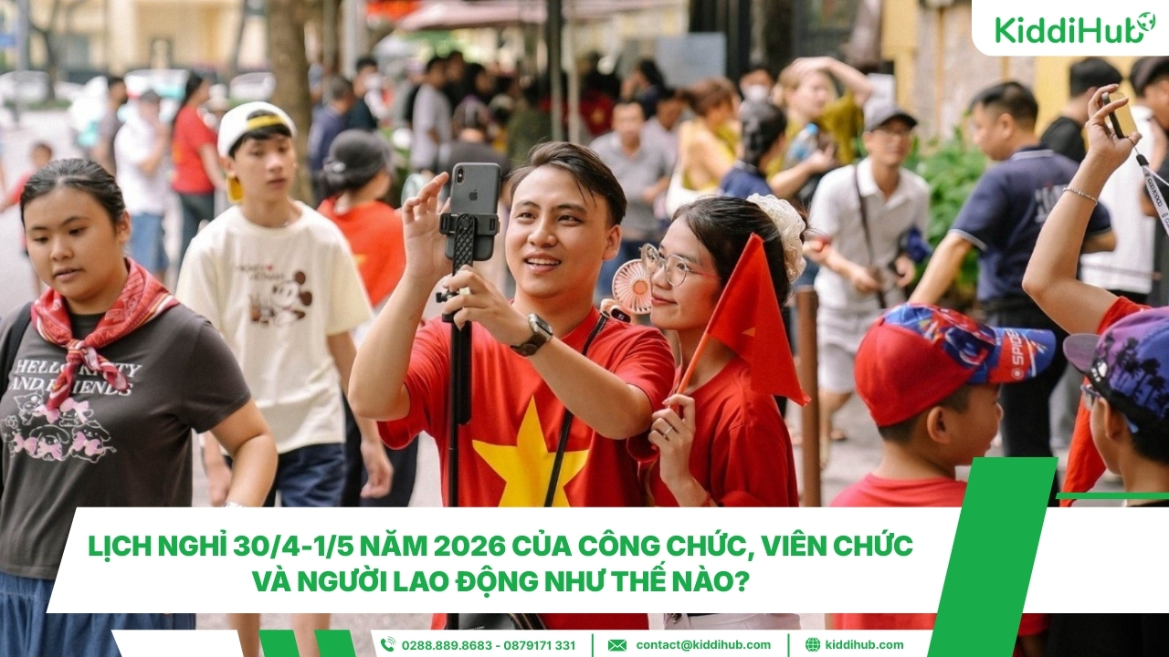 Lịch nghỉ 30/4-1/5 năm 2026 của công chức, viên chức và người lao động như thế nào?