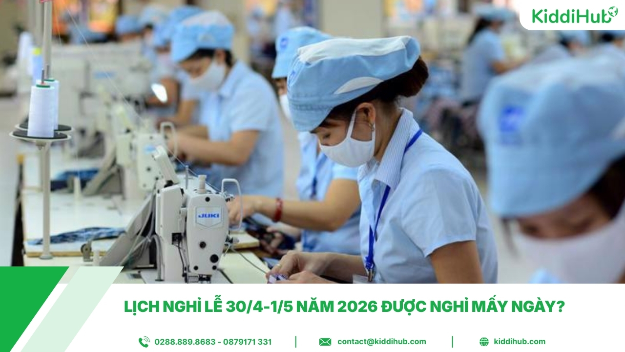 Lịch nghỉ lễ 30/4-1/5 năm 2026 được nghỉ mấy ngày?