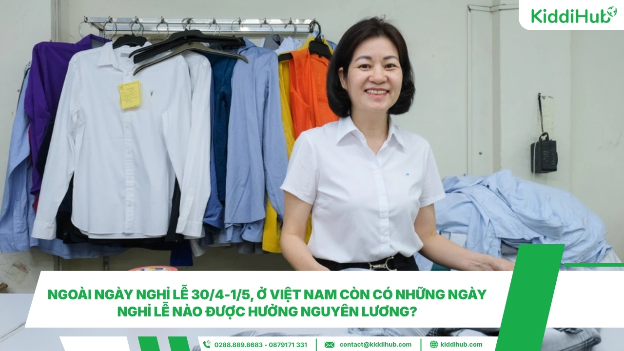 Ngoài ngày nghỉ lễ 30/4-1/5, ở Việt Nam còn có những ngày nghỉ lễ nào được hưởng nguyên lương?