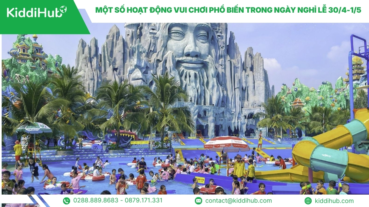 Một số hoạt động vui chơi phổ biến trong ngày nghỉ lễ 30/4-1/5