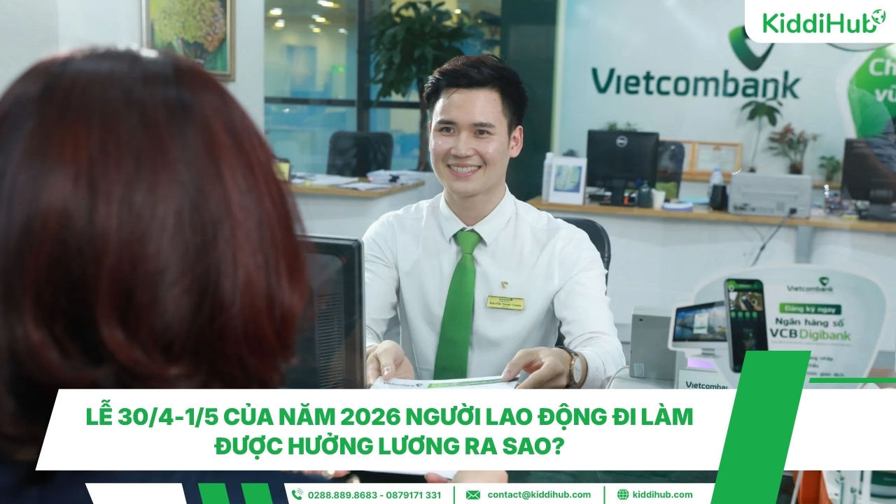 Lễ 30/4-1/5 của năm 2026 người lao động đi làm được hưởng lương ra sao?