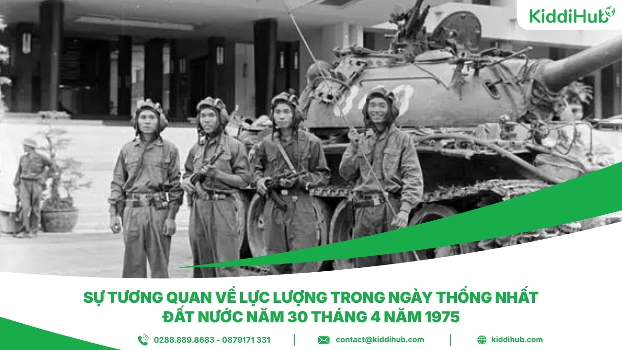 Sự tương quan về lực lượng trong ngày thống nhất đất nước năm 30 tháng 4 năm 1975