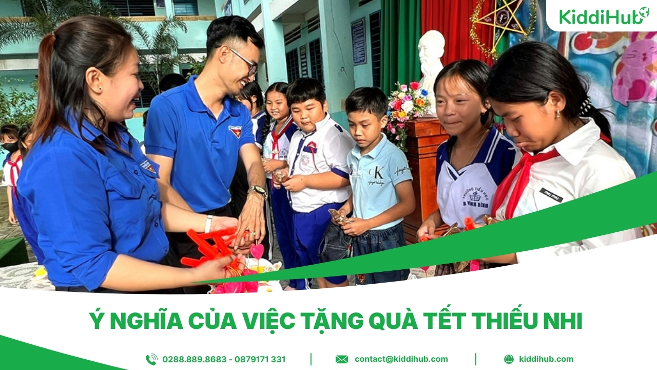 Ý nghĩa của việc tặng quà Tết Thiếu nhi