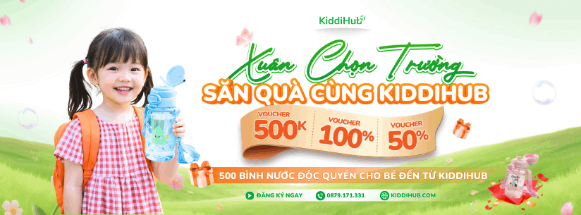 xuân chọn trường săn quà cùng kiddihub
