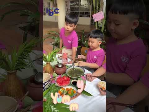 BỮA CƠM GIA ĐÌNH ẤM ÁP TẠI TRƯỜNG MẦM NON IGC BẾN TRE