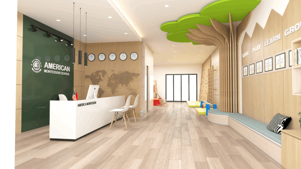 Trường mầm non Quốc tế American Montessori School AMSS - Montessori Hoa Kỳ - Ngoại Giao Đoàn 