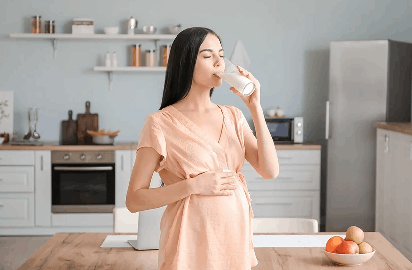 uong-sua-bau-bi-tieu-chay