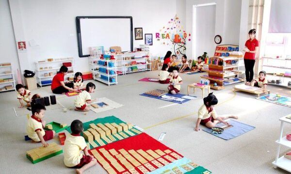 phương pháp montessori và steam