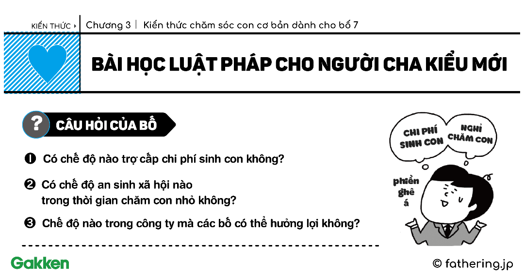 Bài học luật pháp cho người cha kiểu mới