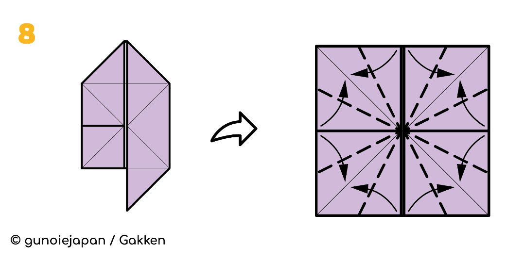 Bông cúc hoạ mi xinh xắn từ giấy làm như thế nào?