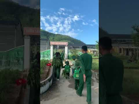 Cùng Bé Trải Nghiệm Làm Bồ Đội  Mầm Non Búp Măng - Phường Hoà Hiệp Nam