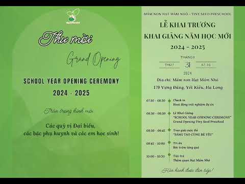 Năm Học Mới, Hành Trình Yêu Thương & Sáng Tạo