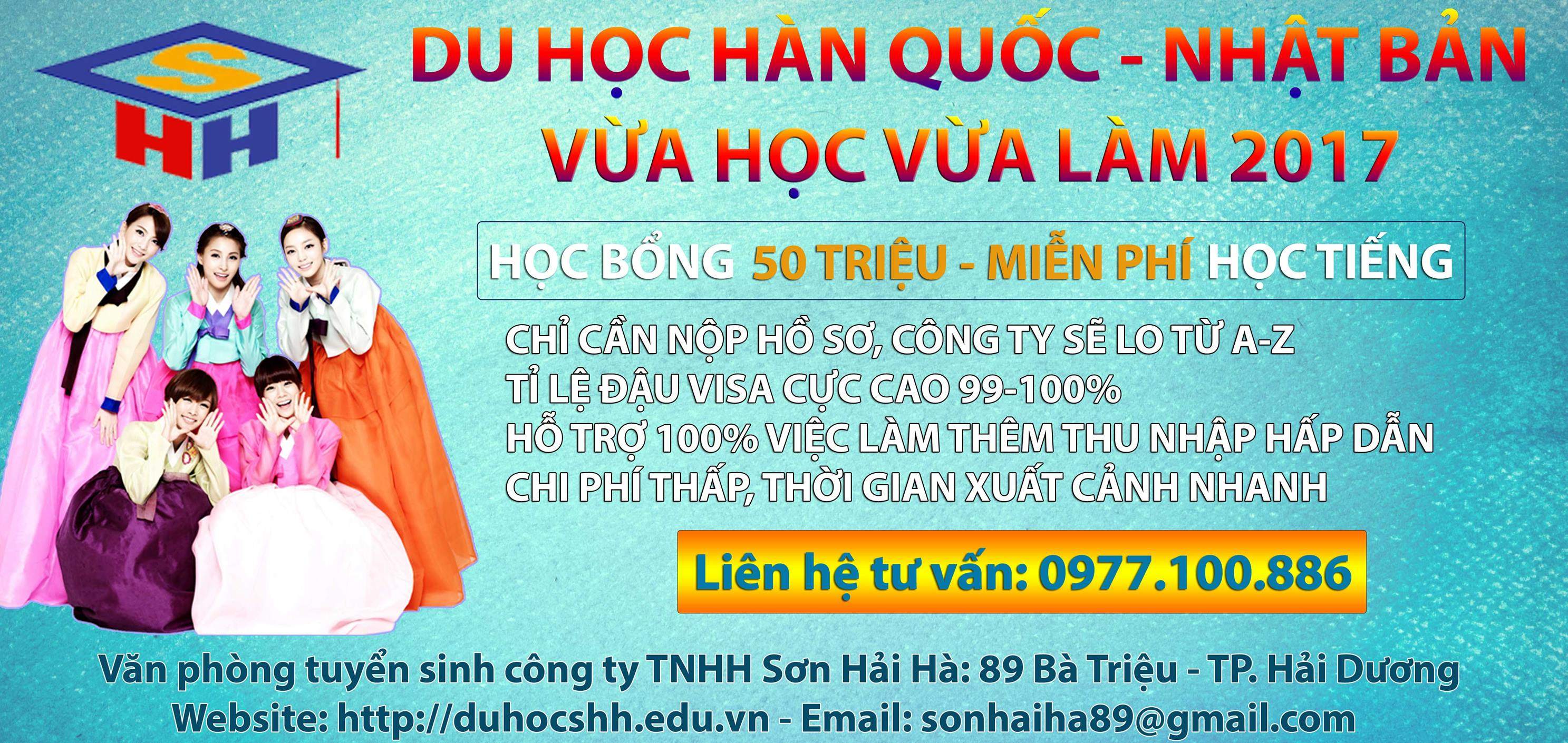 Công ty TNHH SHH - Du học & Xuất khẩu lao động uy tín - Hải Dương