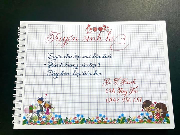 Lớp Luyện chữ đẹp BMT - Tân Thành