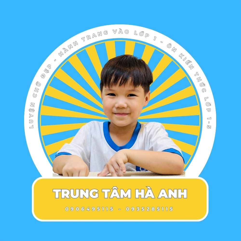 Lớp Luyện chữ đẹp Cô Hà Anh - Phú Nhuận