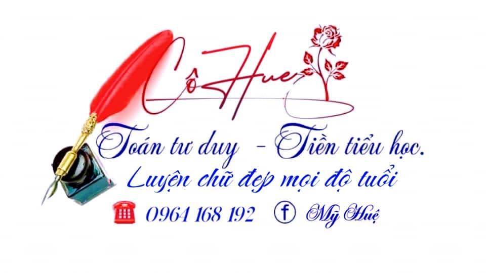 Lớp Luyện chữ đẹp miss Huệ - Phú Hòa