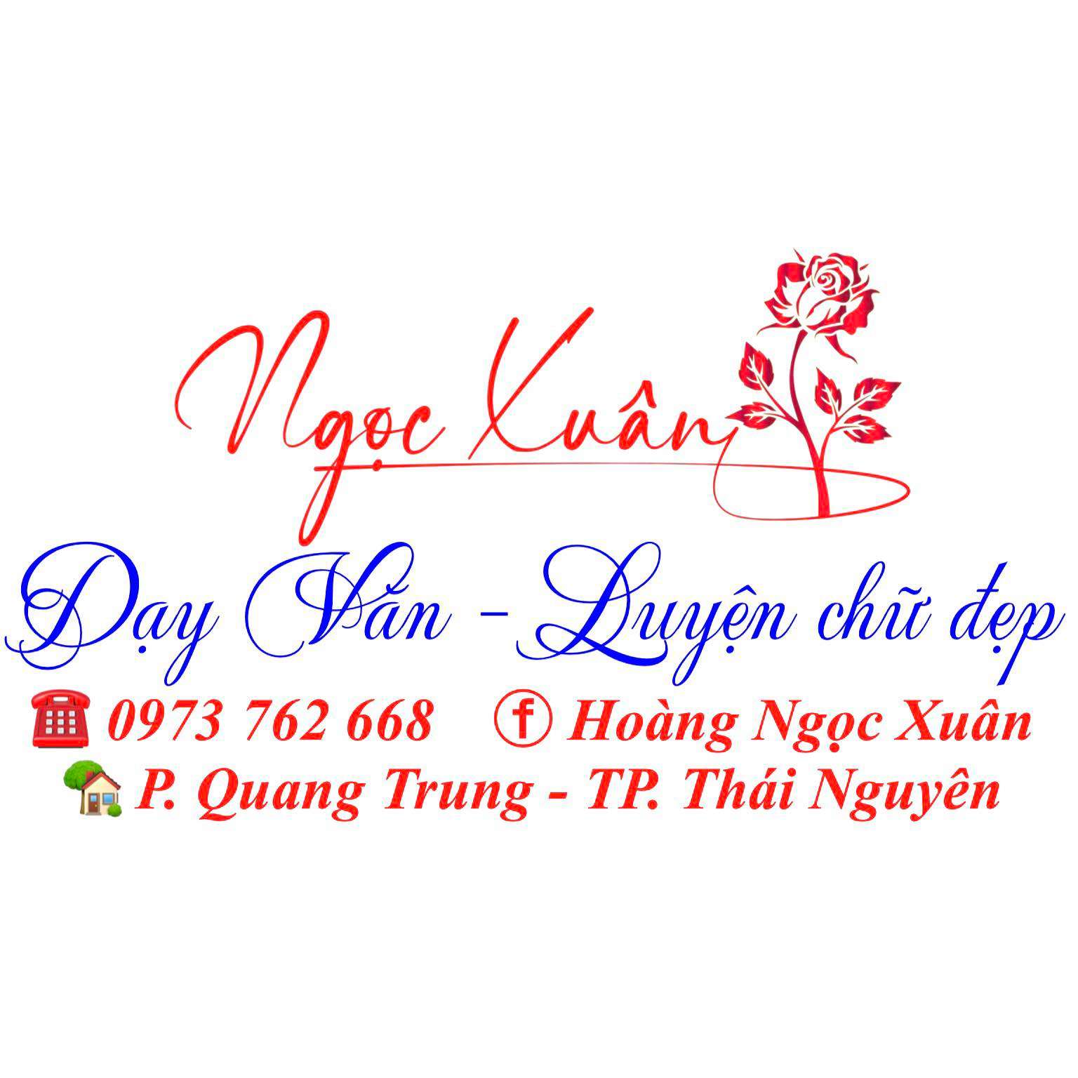 Lớp Luyện chữ đẹp Ngọc Xuân - Thái Nguyên