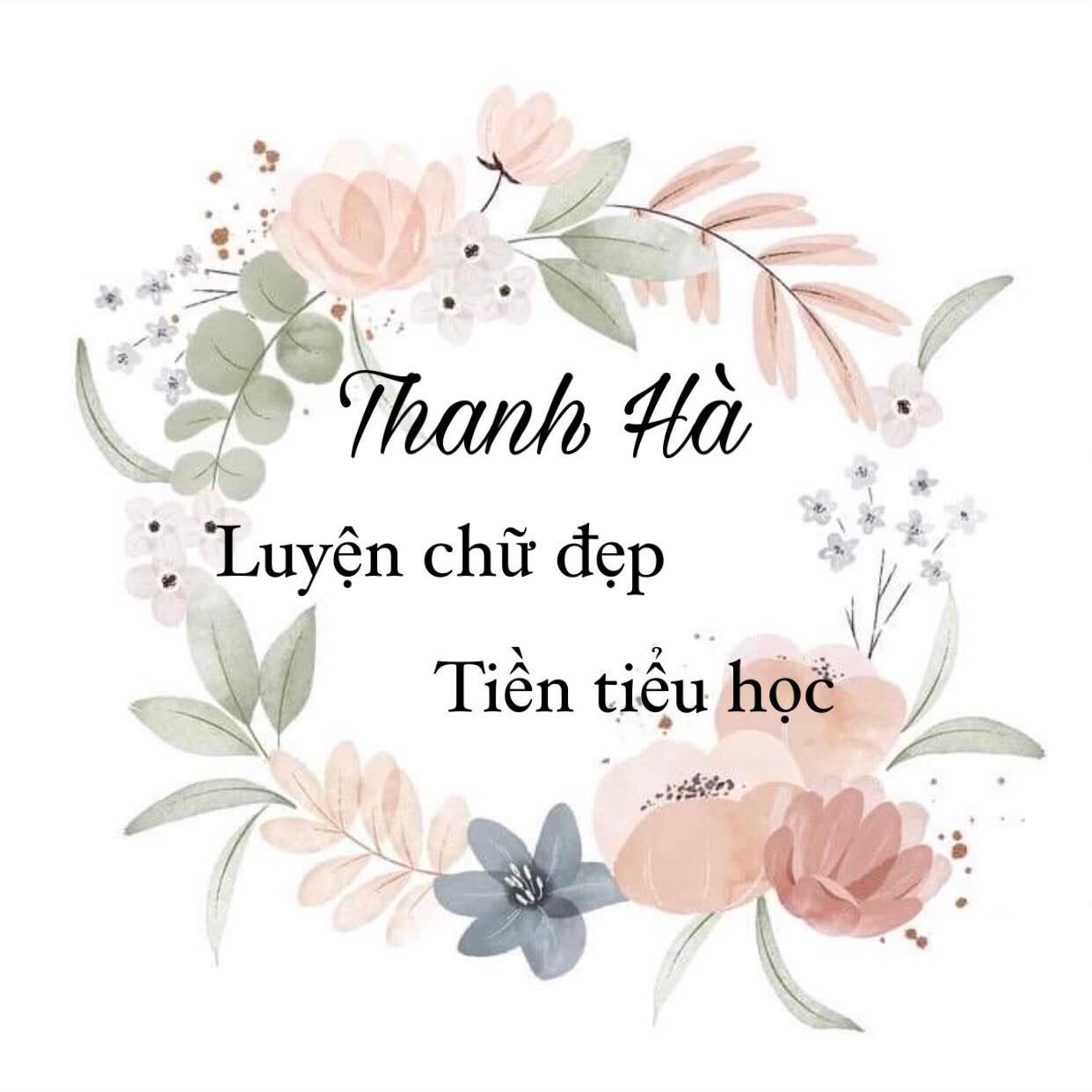Lớp Luyện chữ đẹp Thanh Hà - Hoài Đức