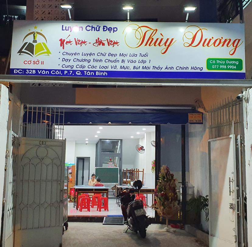 Lớp Luyện chữ đẹp Thùy Dương - Cơ sở 2