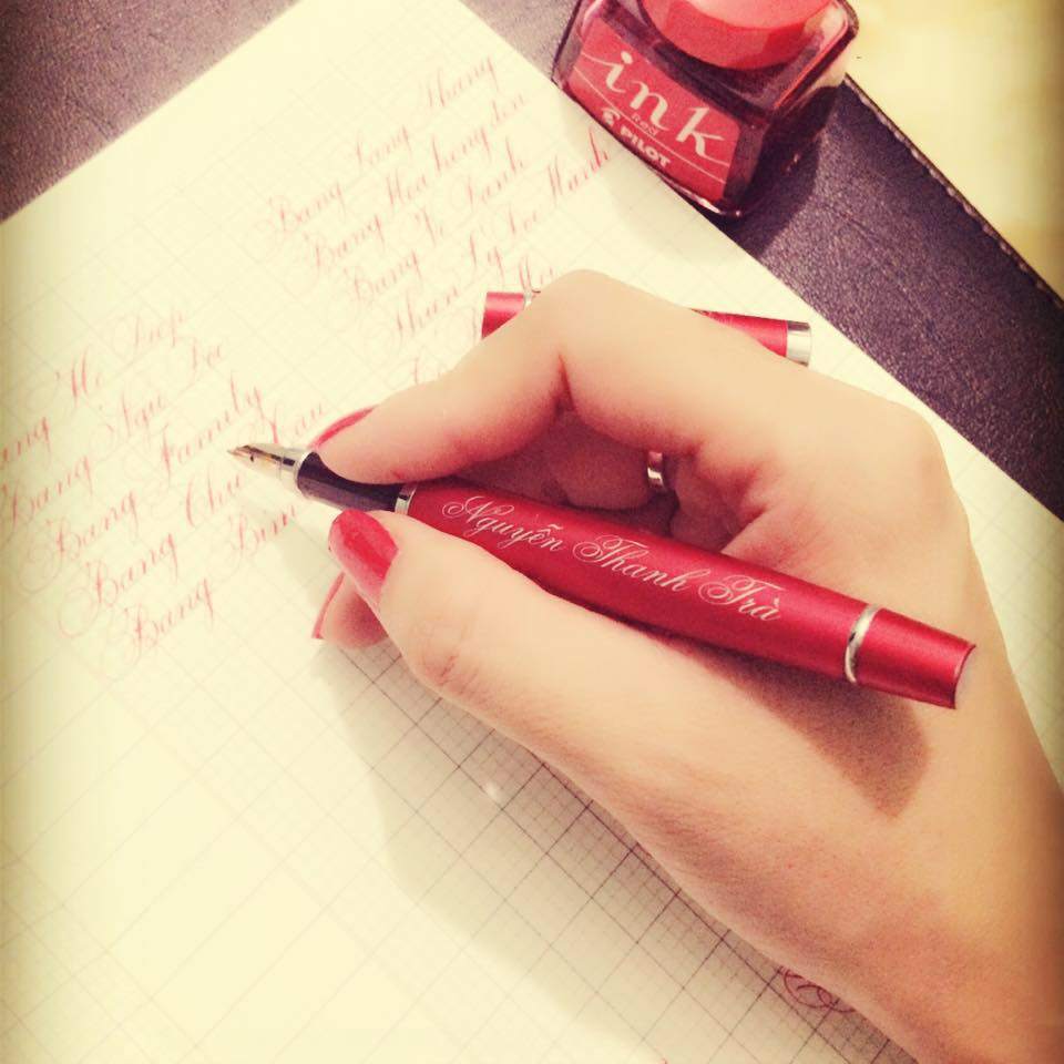 Lớp Luyện chữ đẹp Trà Nguyễn - Tam Thanh