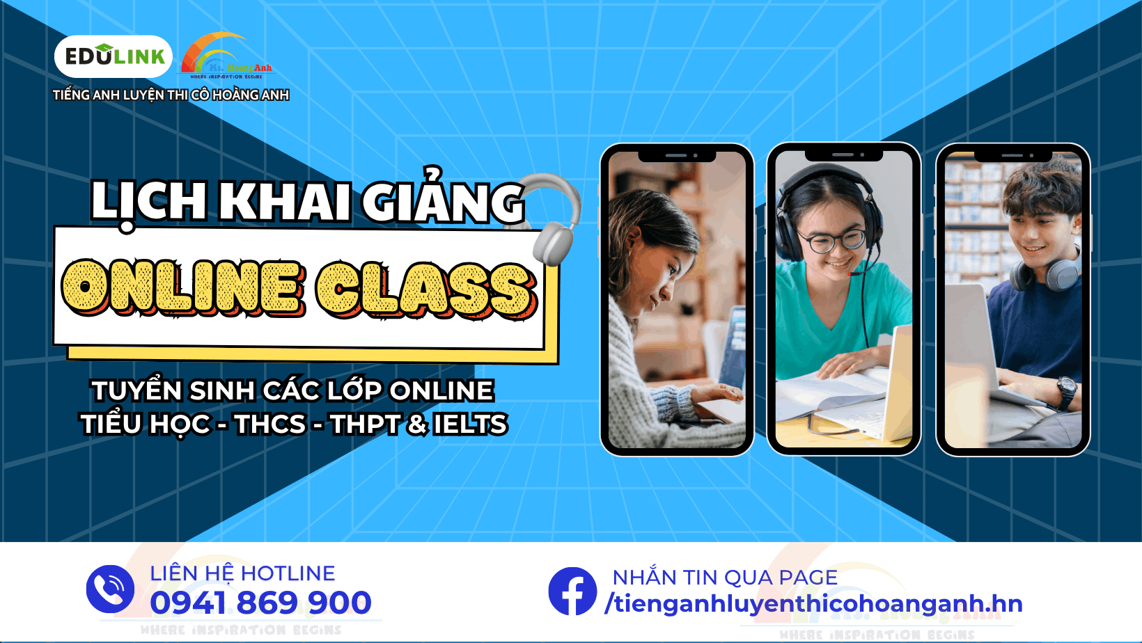 Lớp Tiếng Anh Luyện Thi Cô Hoàng Anh - Cơ sở 11