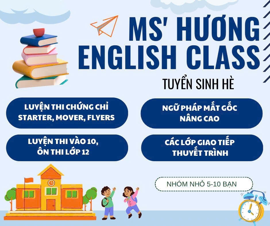 Lớp Tiếng Anh Ms Hương - Nam Điền