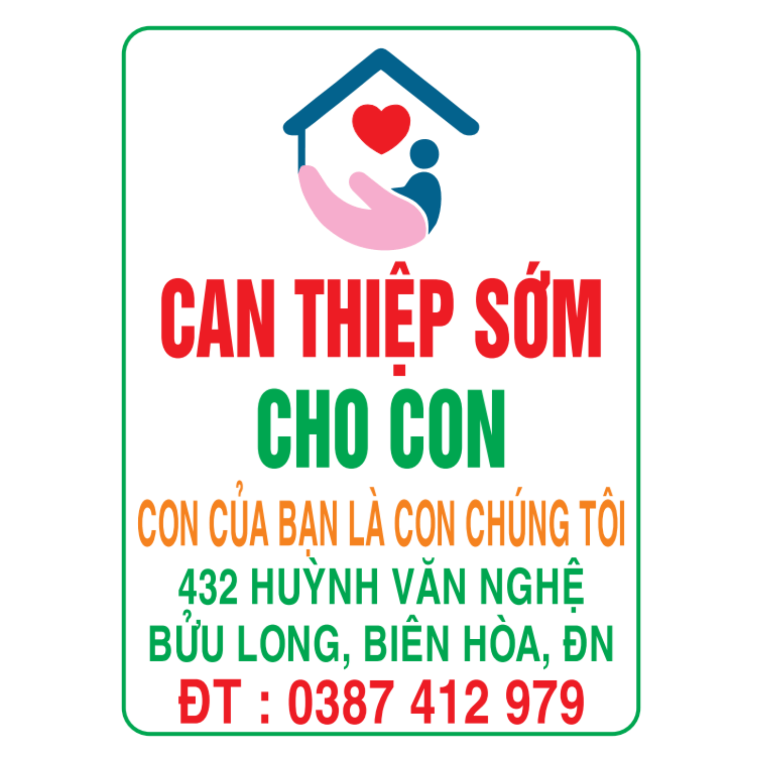 Trung Tâm Can Thiệp Sớm Cho Con - Bửu Long, Trấn Biên, Đồng Nai